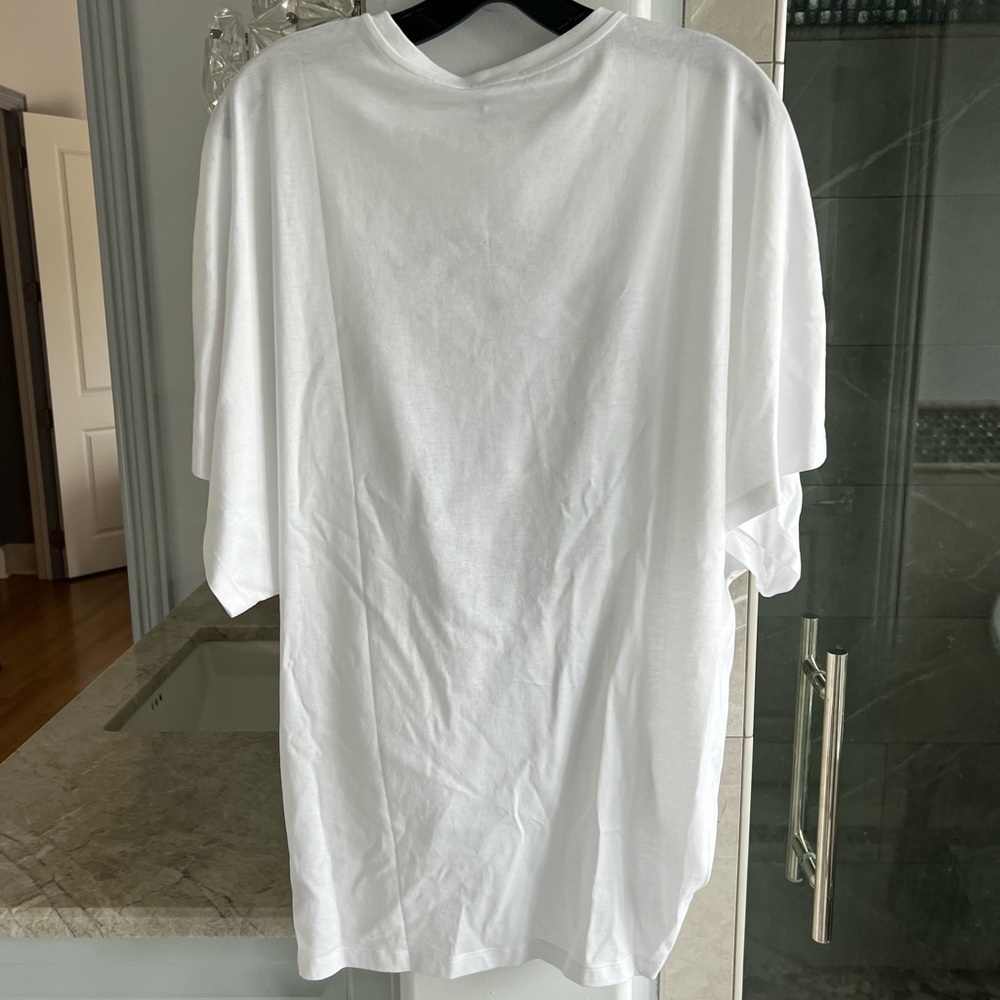 Versace Draped Logo Print T-shirt - Picture 11 of 12